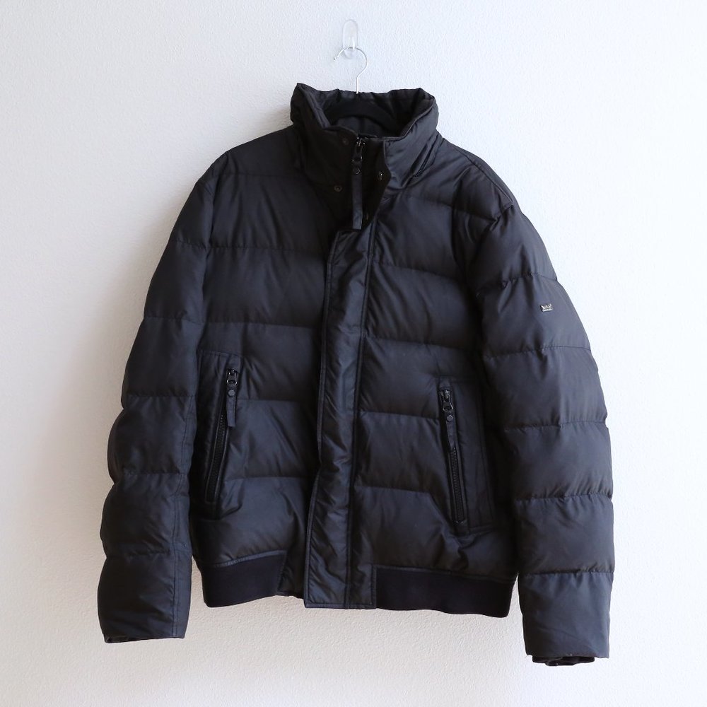 Andrew Marc MARC NEW YORK Men's 50% Down Black Puffer Jacket Size L